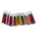 4x 60/100Color Fluorescence Neon Gel Pen Refills Coloring Drawing Craft Pen