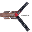 2in1 Digital Protractor Angle Finder Ruler Crown Trim Woodworking 7" 200mm 2019