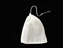 100 Pack 3x4" Cotton Muslin Drawstring Reusable Bags Packing Bath Soap Herbs Tea