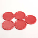 5Pcs Red 2-inch  Mini Air Hockey Table Pucks 50mm Puck Children Table New