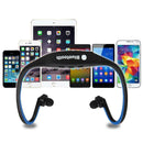 Sports Wireless Stereo Headphone Headset Earphones Earbuds (Blue) A