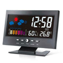 Alarm Clock Digital LED Backlight Time Date Display Snooze Thermometer Calendar