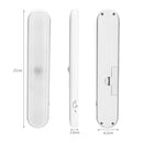10LED Magnet Cupboard Wardrobe Lamp PIR Motion Sensor Under Cabinet Light