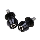2pcs Motorbike CNC Swingarm Swing Arm Spools Sliders Stand Bobbins 8mm Black