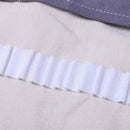 36 Holes Roll Up Pencil Case Canvas Wrap Pen Bag Storage Holder, gray W8M5