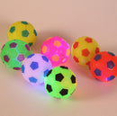 Flashing Bouncing Balls Mini LED Magic Football Kids Toys Gift  Random LJ