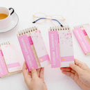 English Word Coil Book Vocabulary Notebook Diary Notepad Memo Book Stationery
