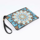 DIY Mandala Special Shaped Diamond Painting Wristlet Clutch Zipper Wallet
