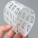 20 Pcs Painting Stencil Letters and Numbers Alphabet Drawing Templates Rulers