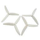 4 Pack 3-blade Propeller Prop for Hubsan X4 H502S H502E RC Spare Parts White
