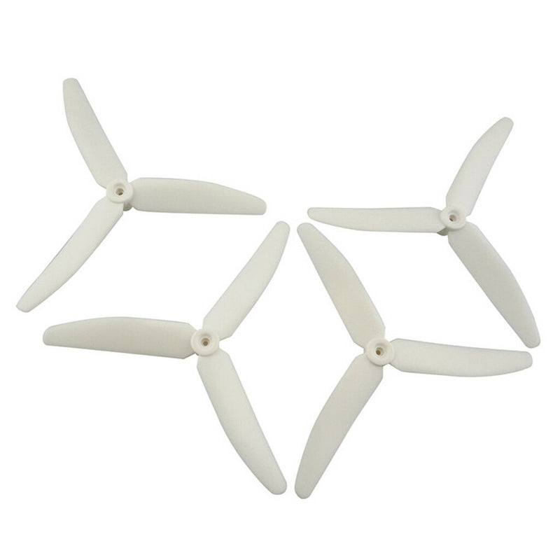 4 Pack 3-blade Propeller Prop for Hubsan X4 H502S H502E RC Spare Parts White