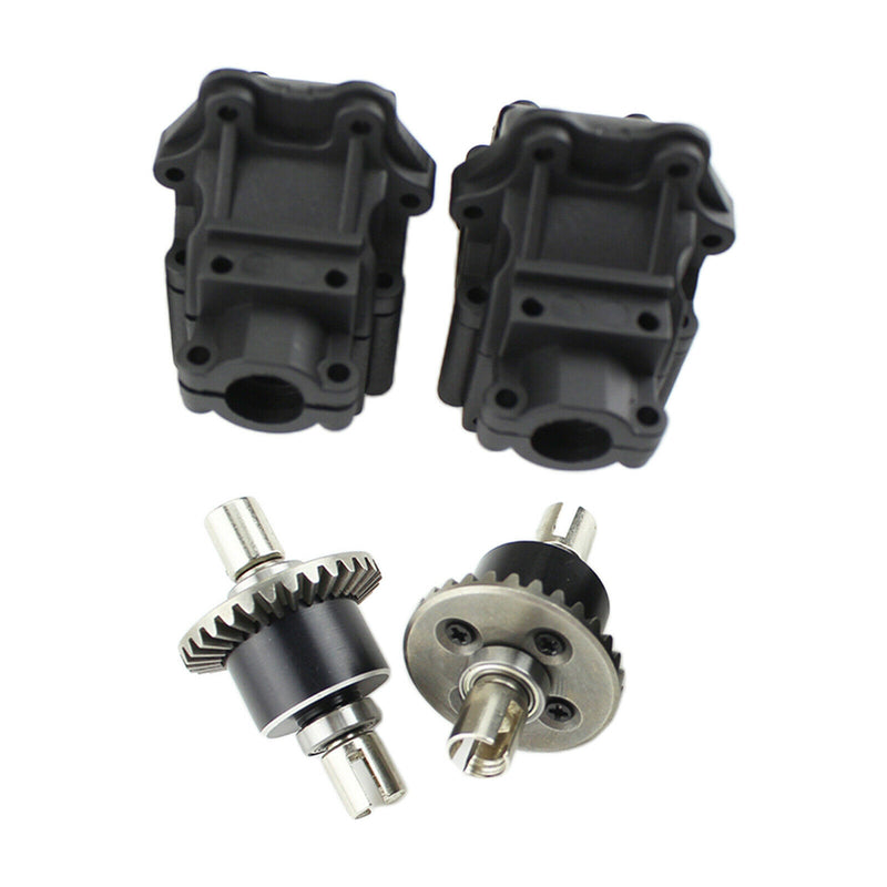 RC Car Gearbox Housing with Differential for WLtoys 1/12 1/14 124018 RC Car