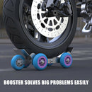 Broken Roadside Assistance Flat Tire Tools Motorcycle Trailer Mini Carrier Cart