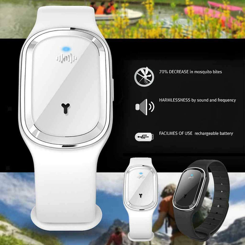 Smart Bracelet Ultrasonic Silicone Anti-Mosquito Watch