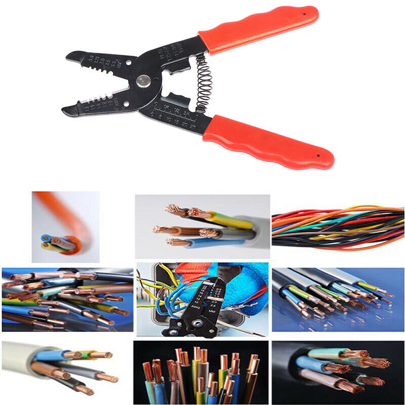 Crimper Cable Cutter Multifunctional Wire Stripper Stripping Hand Tool 0.9-5 Hn