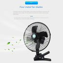 Car Dashboard Swing Fan Car Clip-On Rotary Fan Home Gm Car Truck Fan M1Q4
