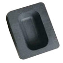 Black Crucible Graphite Ingot Melting Metal Bar Mold Casting Refining T