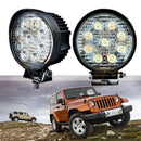 27W 9 LED Flood LED Work Light Bar Offroad Boat Car Tractor Truck SUV Fog LampMO