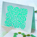 DIY Scrapbooking Graffiti Mould Biscuit Coffee Spray Mold Cake Decoration Tool