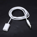 1M-3ft 1M USB 2.0 A MALE to A FEMALE Extension Cable Cord Extender For PC L Y3Z5