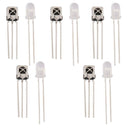 5 Pairs Universal LED IR Infrared Emitter Emission And Receiver Diode DIY