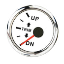 Outboards Up - Down Dial Range Trim Gauge for Yamaha, 2 inch 52mm