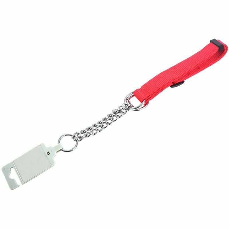 Gear Martingale Adjustable Choke-Style Dog Collar Red