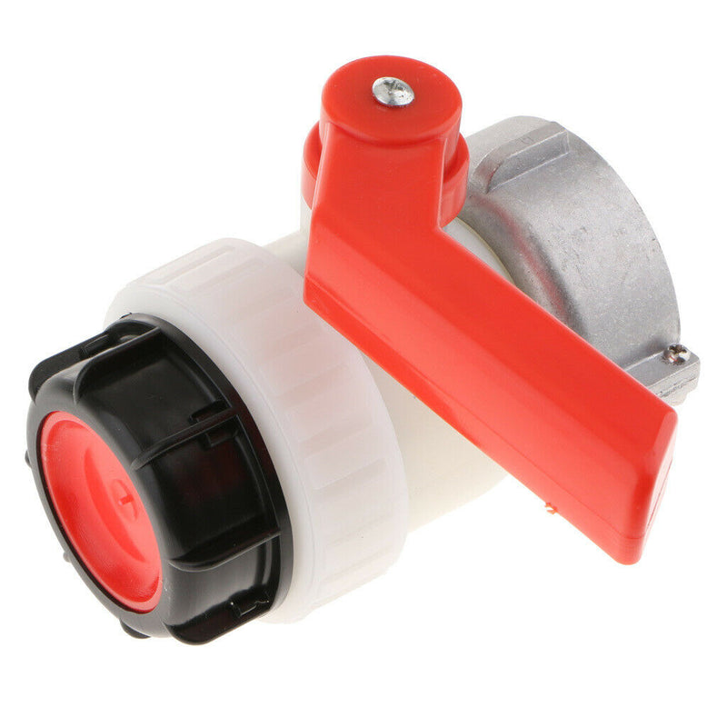 2 Inch 1000L IBC Water Tank Screwable Ball Valve HDPE BSP DN50, 75mm, 1Pack