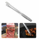 1pcs Stainless Steel Food Tongs Japanese Style Barbecue Clamp Kitchen Access Nw