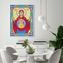 5D DIY Special Shaped Diamond Painting God Cross Stitch Mosaic Craft Kit
