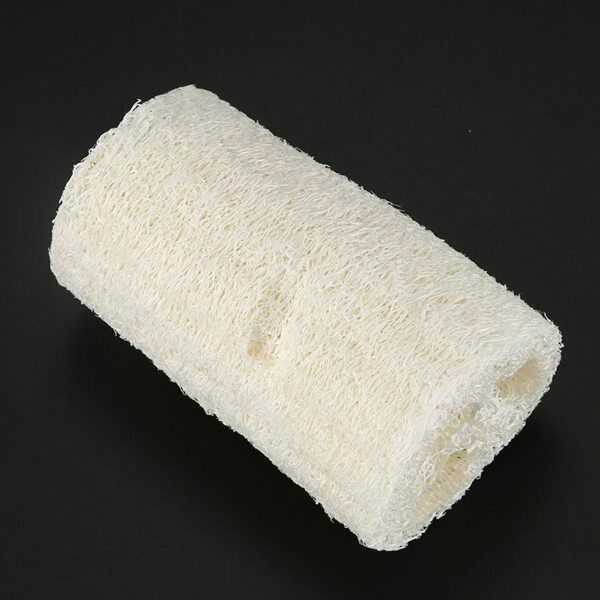 5X(Natural Loofah Bath Shower Sponge Scrubber I6L1)