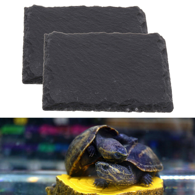 2x Stone Coasters Set - Natural Edge Stone Drink Coasters for Bar and Home