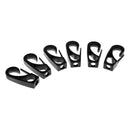 Set of 6 Rope Hook Bungee Cord End Spring Snap Clips for Boat Trailers Kayak