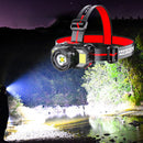 LED Headlamp 4 Lighting Modes Intelligent Sensing Headlight for Camping