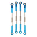 4-part Adjustable Steering Linkage Pull Rod for DIY Accessories for 1:10 RC