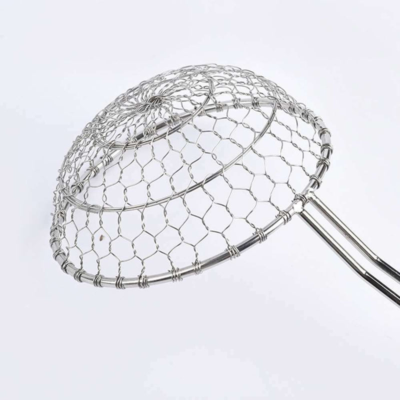 1* Cooking Stainless Steel Kitchen Tool Noodle Strainer Pasta Spaghetti Food
