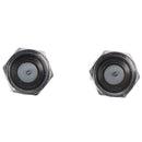 2Pcs F Type Male Plug Connector Socket to RF Coax TV Aerial Female RF AdaptersOZ