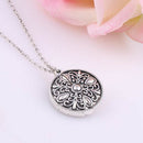 Pendant Necklace Double Sided Engraved Lettering Clavicle Chain for Women Men