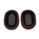 1Pair Memory Foam Protein Leather Replacement Parts Ear Cushion For ATH-MSR7
