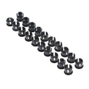 20PCS 5mm Black Plastic LED Holder Case Clip Display Panel LJ