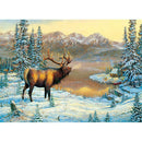 5D DIY Full Drill Diamond Painting Deer Nature Cross Stitch Decor (05)