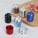 Airtight Outdoor Survival Aluminum Alloy Pill Case Cache Drug Holder Medic OZ