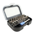 31 PCS Common Screwdriver Bit Set 1/4 Inch 25Mm Slotted Torx Hex Phillips S