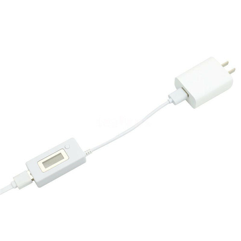 USB LCD DetectorVoltmeter AmmeterPower Capacity Battery Current Meter Tester BSE