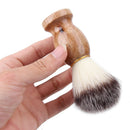 Badger Hair Men's Shaving Brush Barber Salon Men Facial Beard Cleaning Set Kits