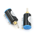 2PCS WXD3-13-2W 10K Ohm Rotary Multiturn Wirewound Potentiometer NTJC