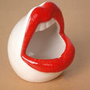 Cute Cartoon Ashtray Lips Ceramic Ashtray Creative Flower Pot Trendy Mouth  T7S8