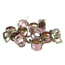 10Pcs 13mm Spring Band Type Fuel Vacuum Hose Silicone Pipe Tube Clamp Clip