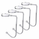 4 Pieces Christmas Stocking Holders Mantle Hooks Hanger Christmas Stocking
