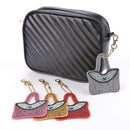 4pcs DIY Full Drill Special Shaped Diamond Painting Keychain Women Pendant